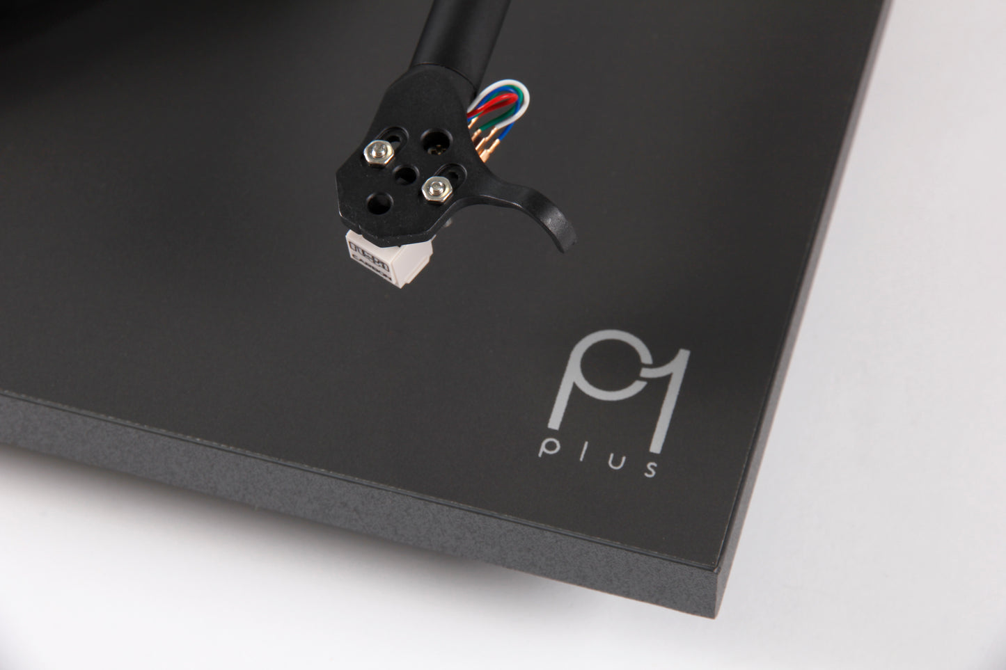 Product image for a Rega Planar 1 Plus turntable in Matt Black finish