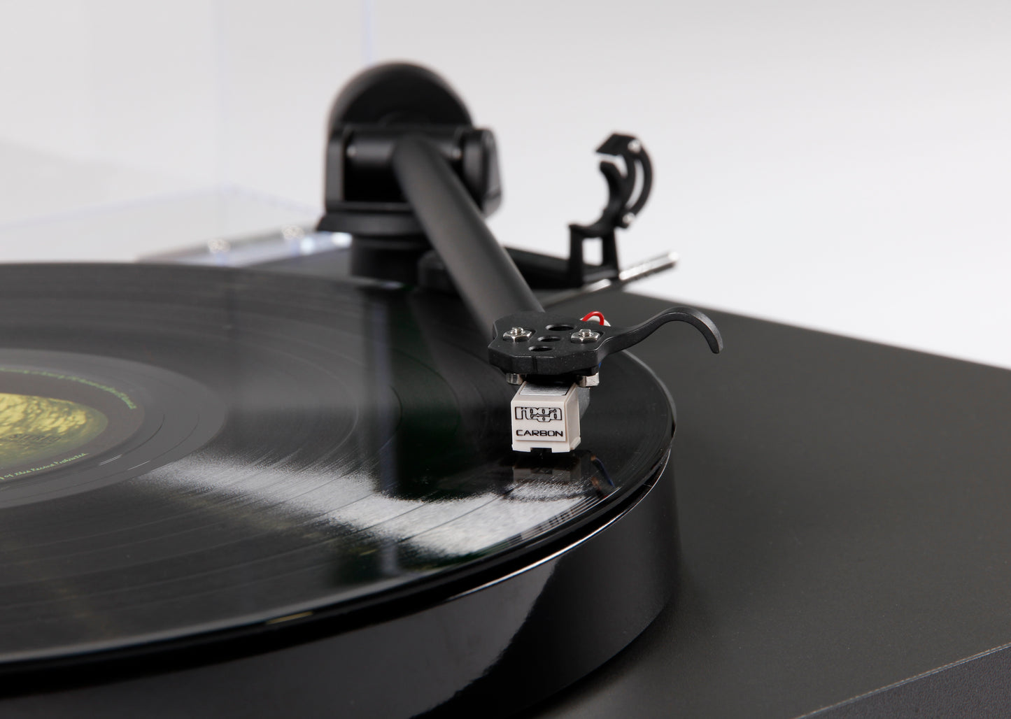 Product image for a Rega Planar 1 Plus turntable in Matt Black finish