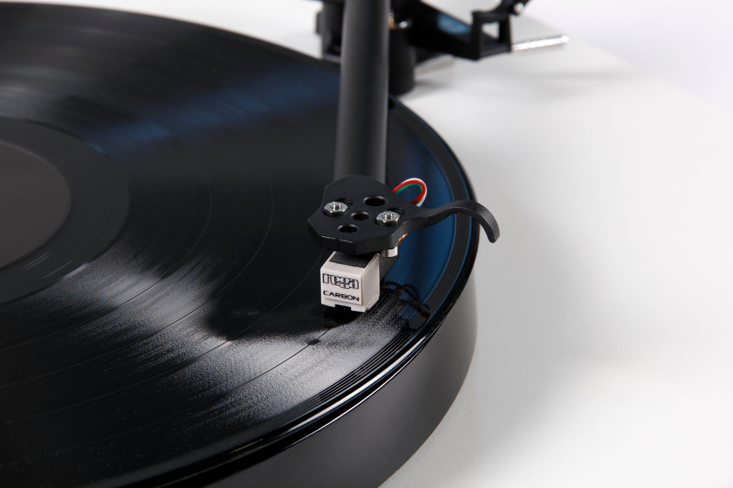 Product image for a Rega Planar 1 Plus turntable in Matt White finish