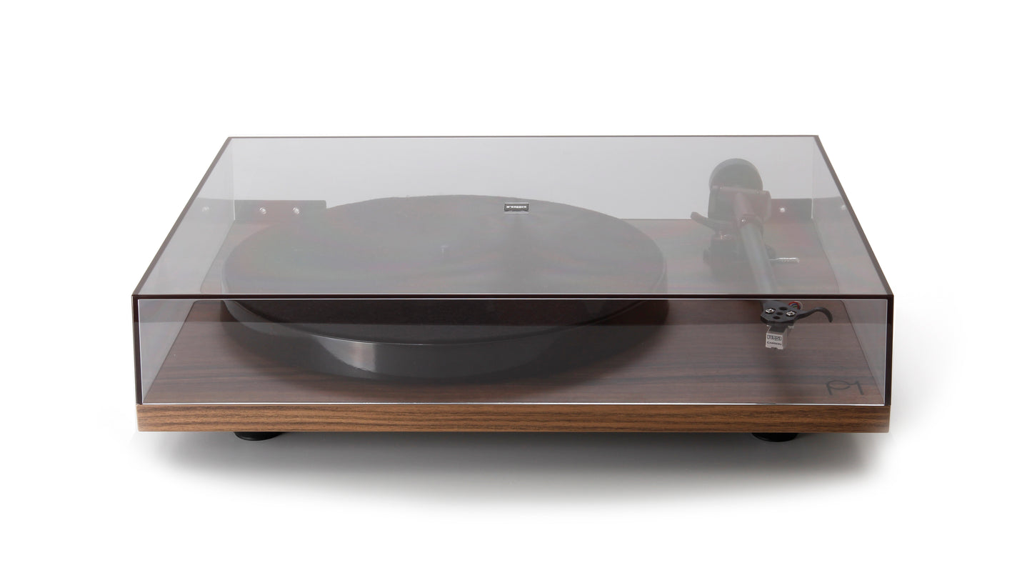 Product image for a Rega Planar 1 turntable in Walnut finish