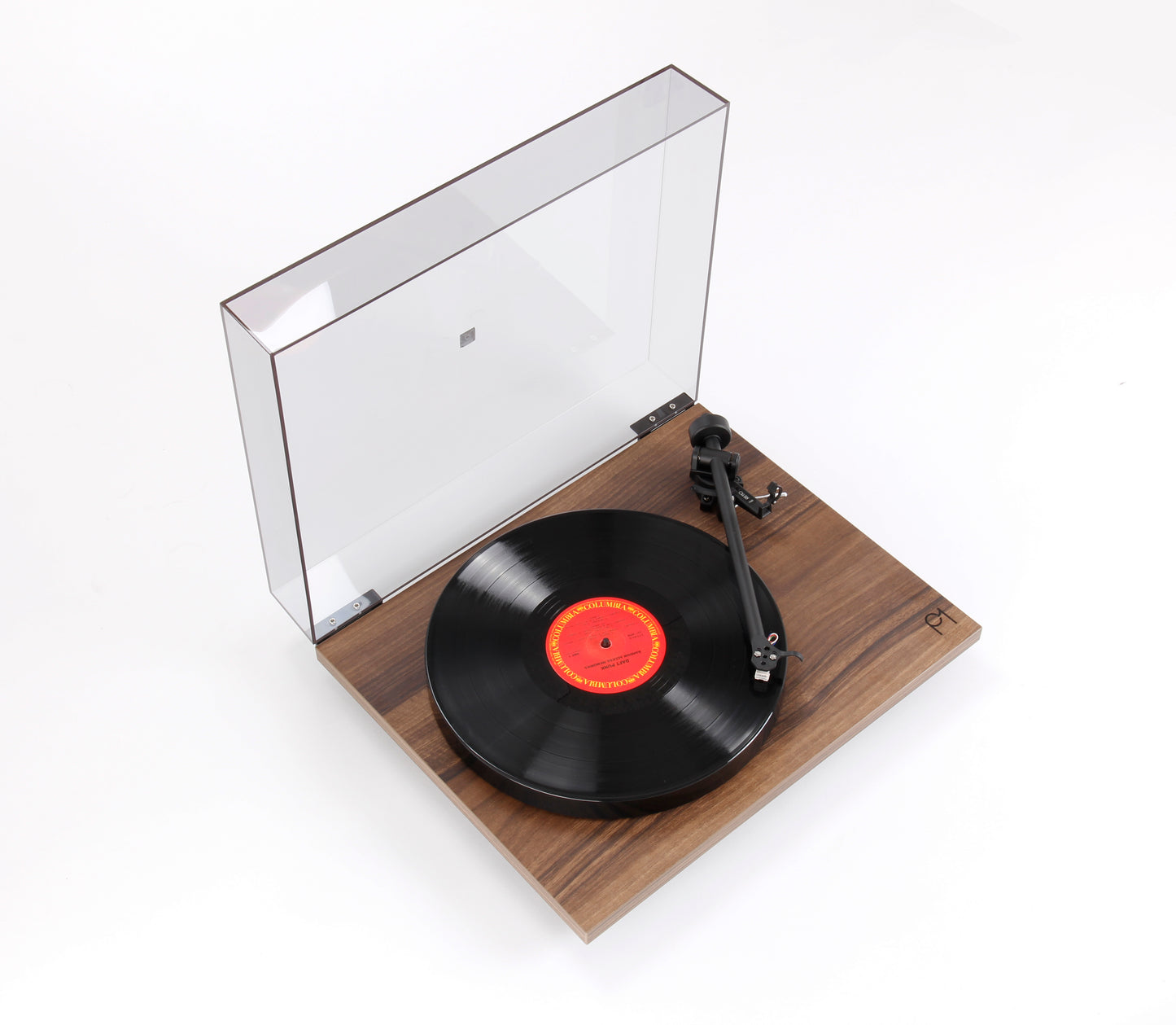 Product image for a Rega Planar 1 turntable in Walnut finish