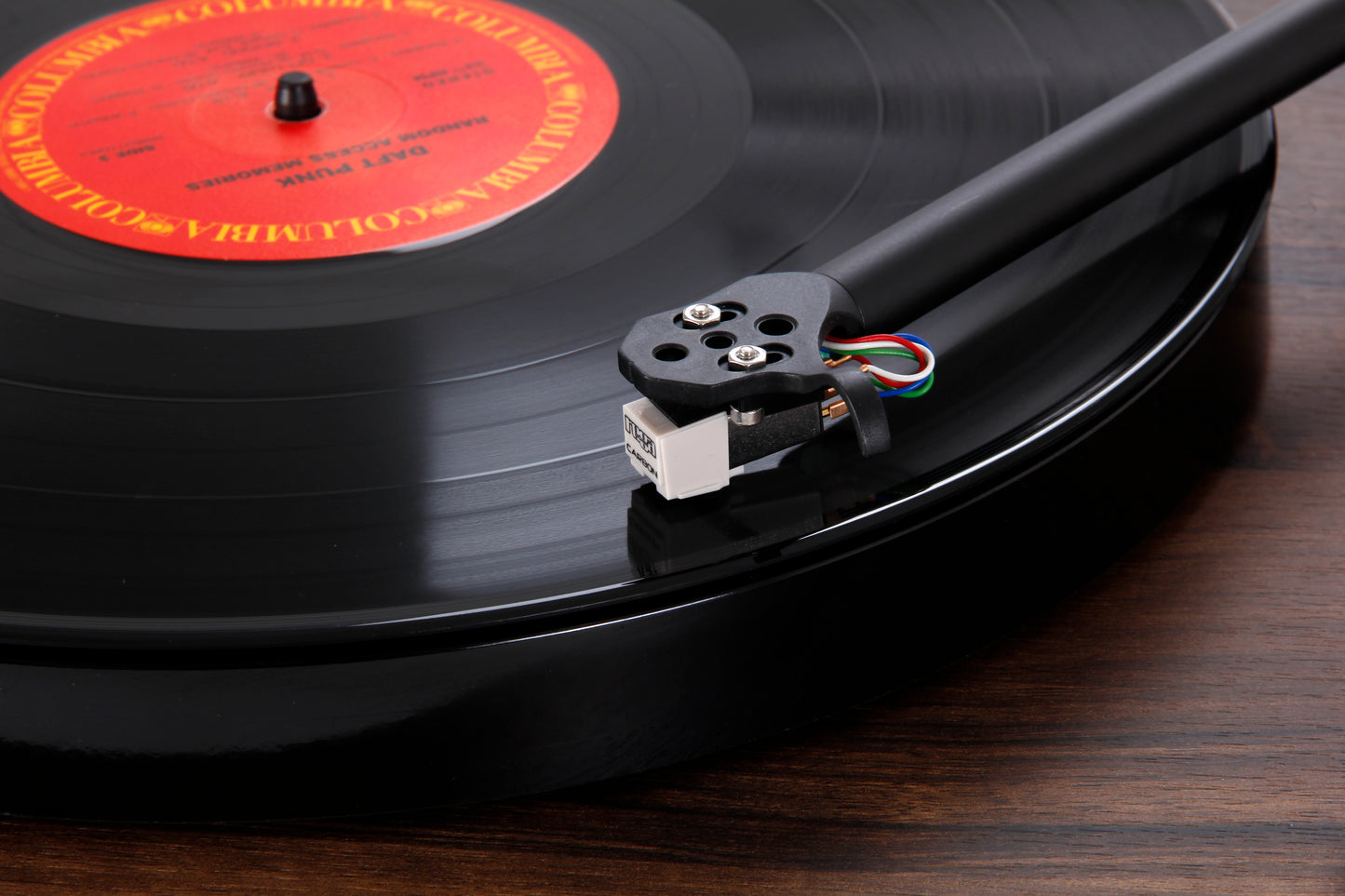 Product image for a Rega Planar 1 turntable in Walnut finish