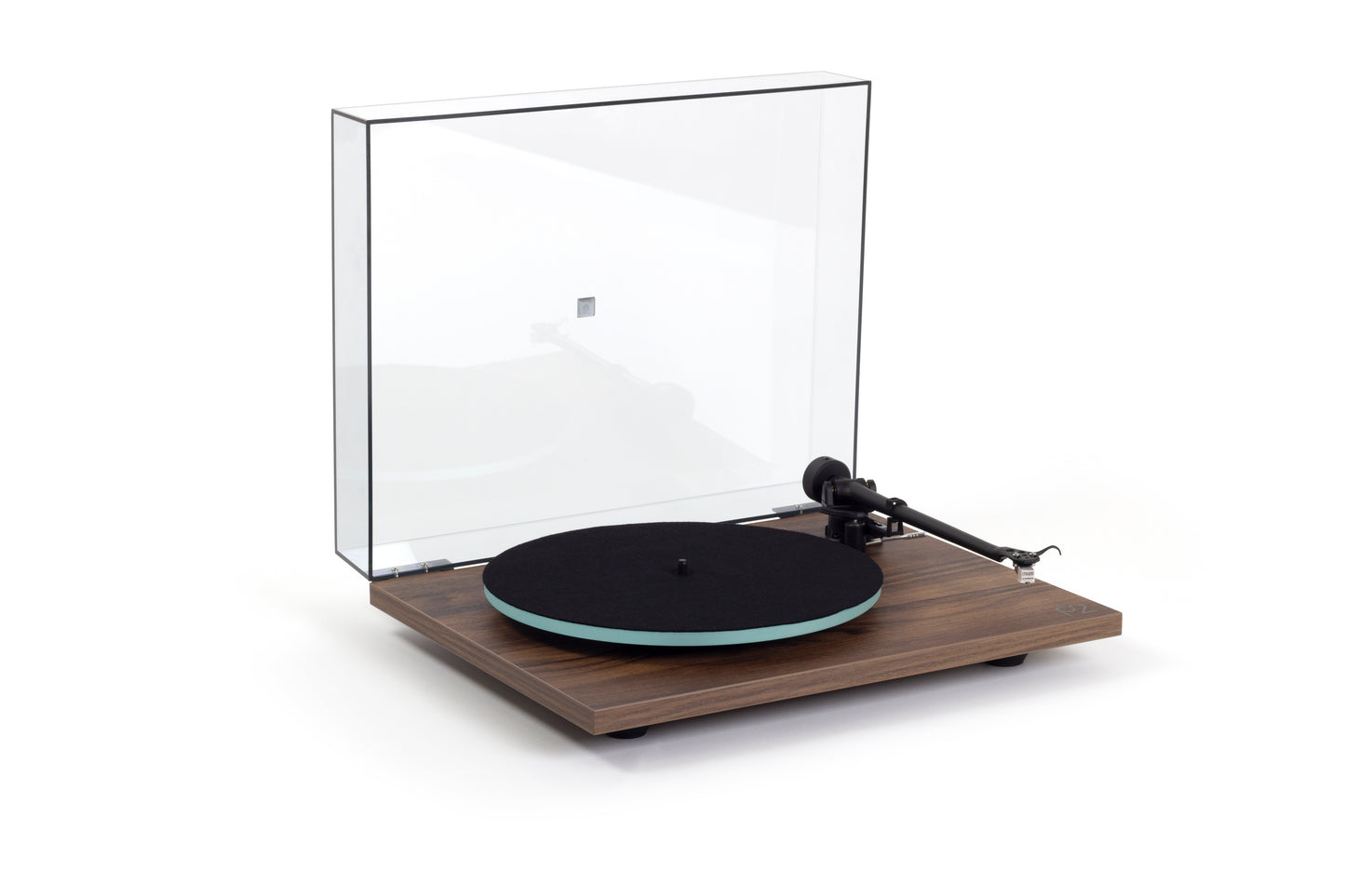 Product image for a Rega Planar 2 turntable in Walnut finish