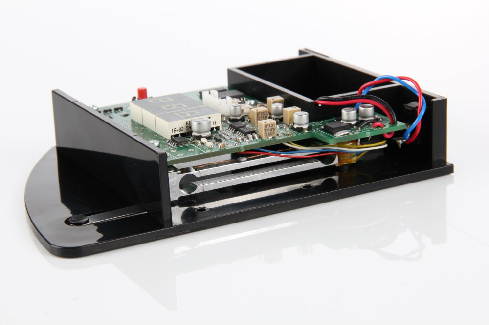 Product image for a Rega Atlas Tracking Force Gauge turntable accessory showing the circuits inside.