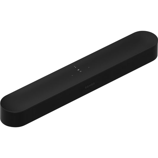 Product image of a Sonos Beam Gen 2 Soundbar in Black.