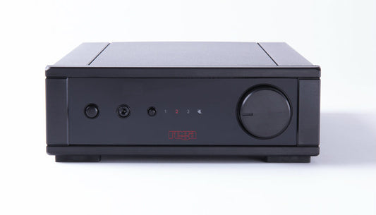 A product image for the Rega io integrated amplifier.