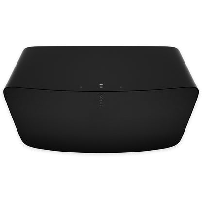 Product image of a Sonos Five wireless speaker in Black.