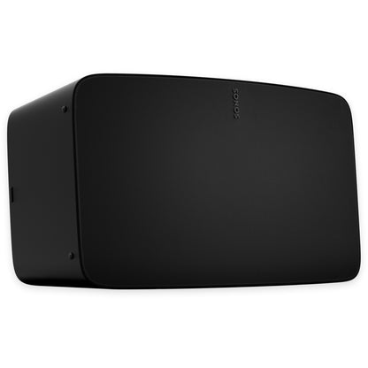 Product image of a Sonos Five wireless speaker in Black.