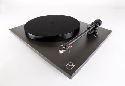 Product image for a Rega Planar 1 turntable in Matt Black finish