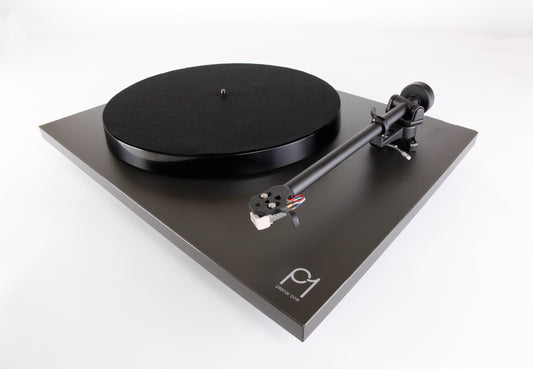 Product image for a Rega Planar 1 turntable in Matt Black finish