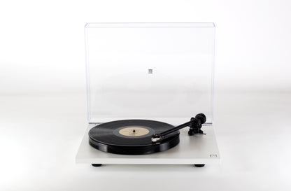 Product image for a Rega Planar 1 turntable in Matt White finish