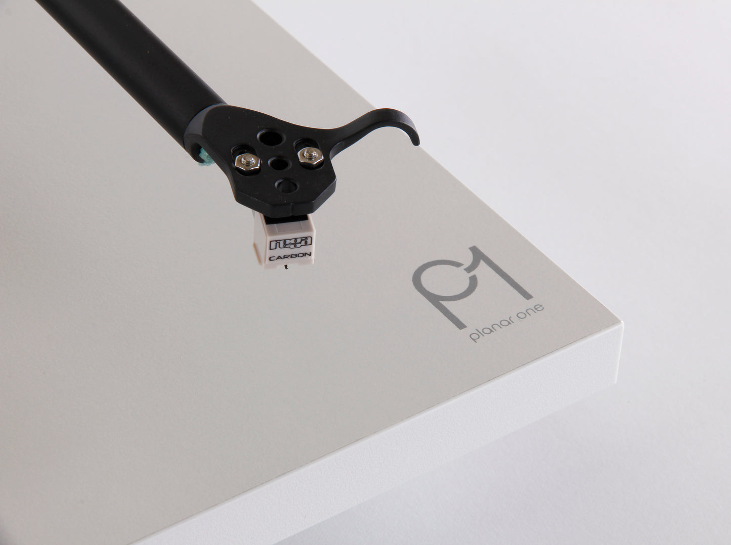 Product image for a Rega Planar 1 turntable in Matt White finish