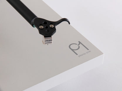 Product image for a Rega Planar 1 turntable in Matt White finish