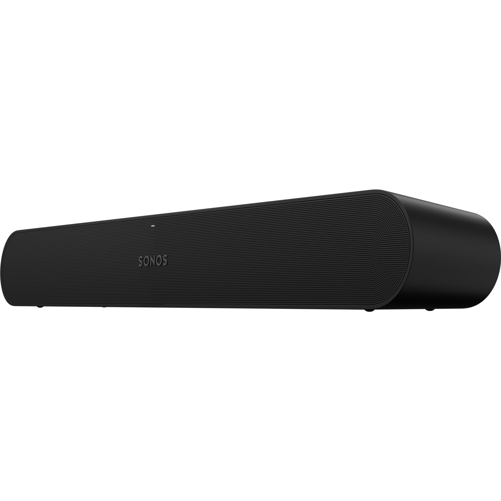 Product image of a Sonos Ray Soundbar in black.