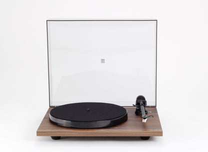 Product image for a Rega Planar 1 turntable in Walnut finish