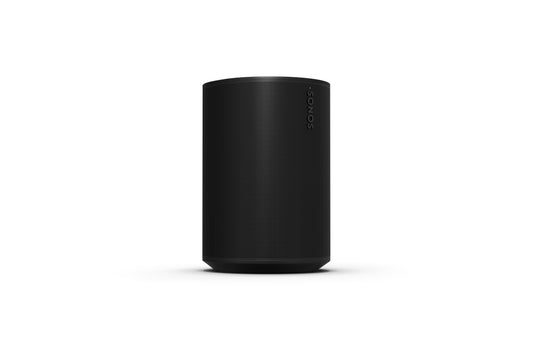 Product image of a Sonos Era 100 wireless smart speaker in black
