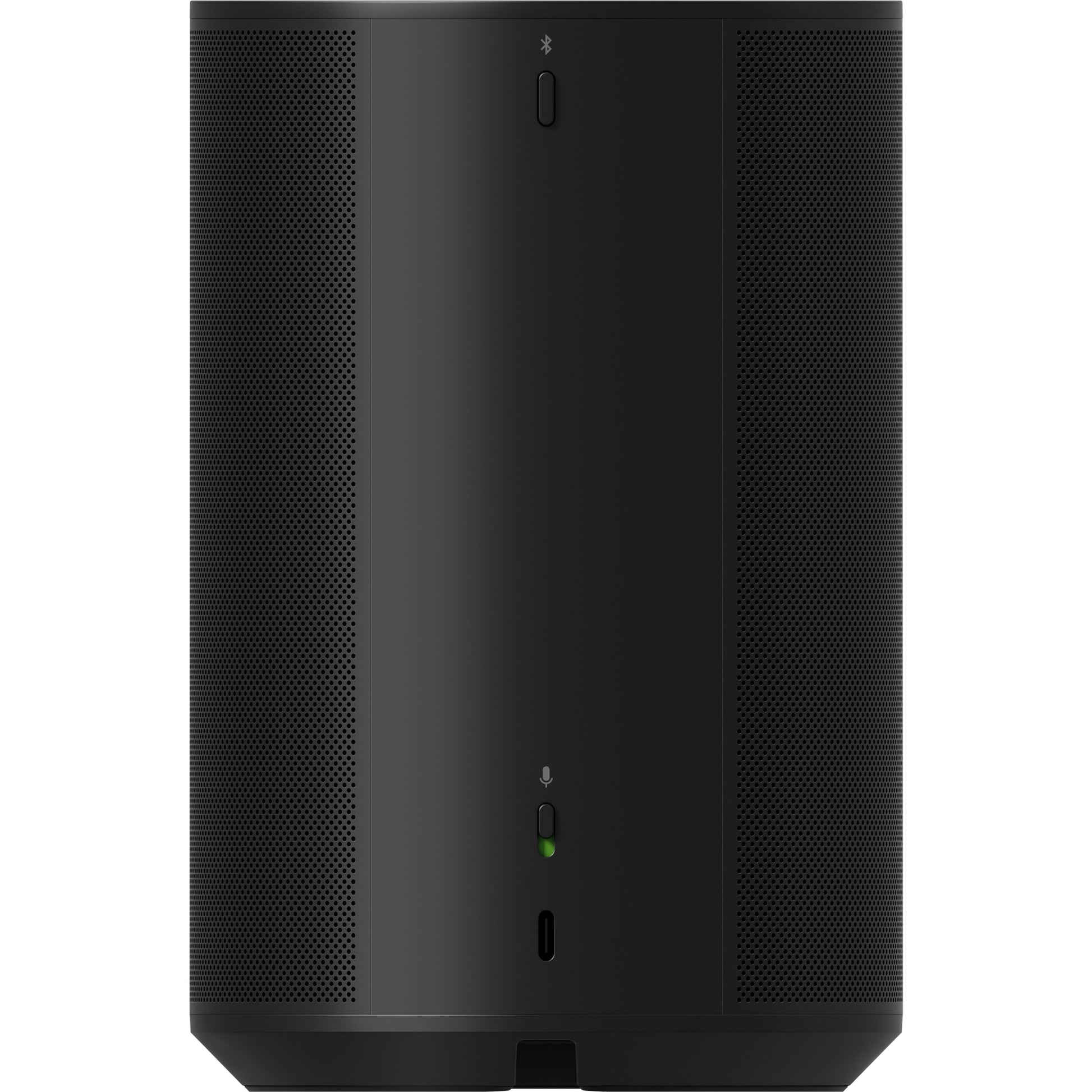 Product image of the rear of a Sonos Era 100 Wireless Speaker in black