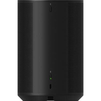 Product image of the rear of a Sonos Era 100 Wireless Speaker in black