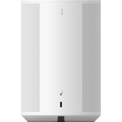 Product image of the rear of a Sonos Era 100 Wireless Speaker in white