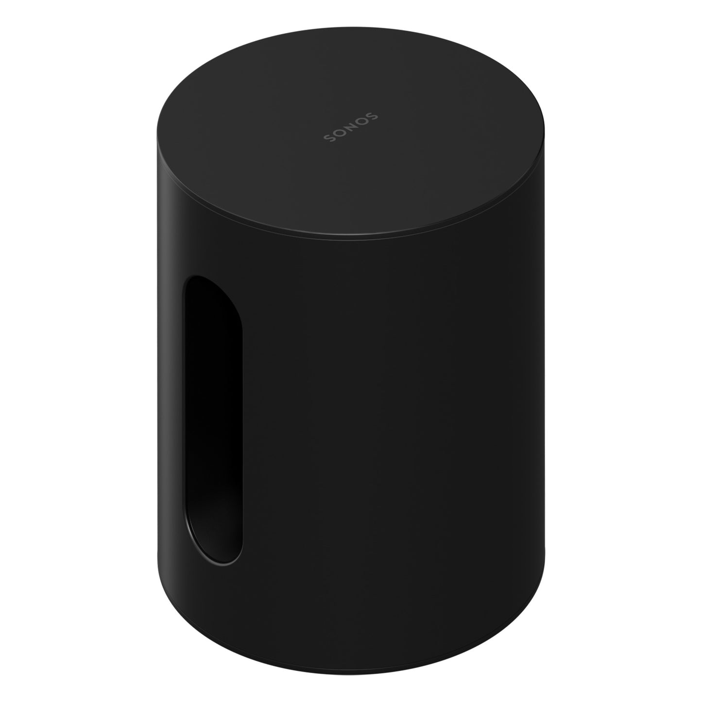 Product image of a Sonos Sub Mini Wireless Subwoofer in Black.