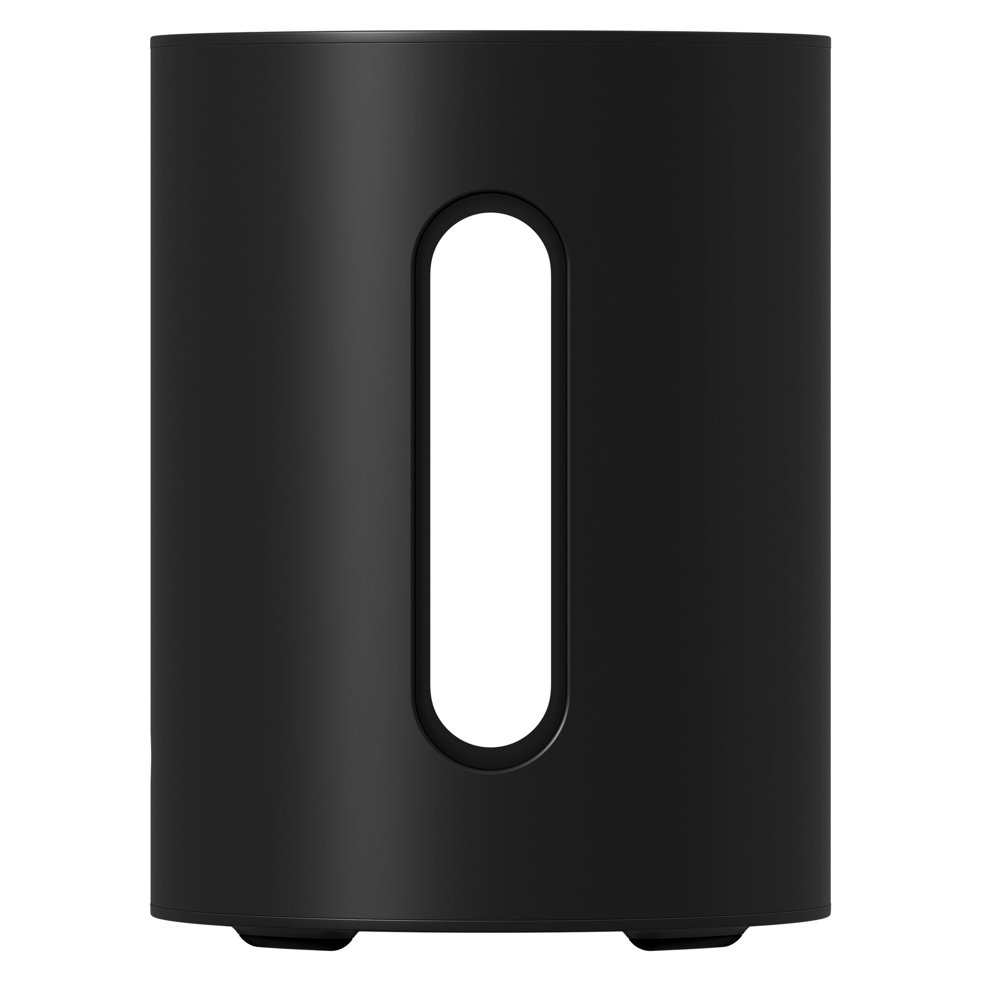 Product image of a Sonos Sub Mini Wireless Subwoofer in Black.