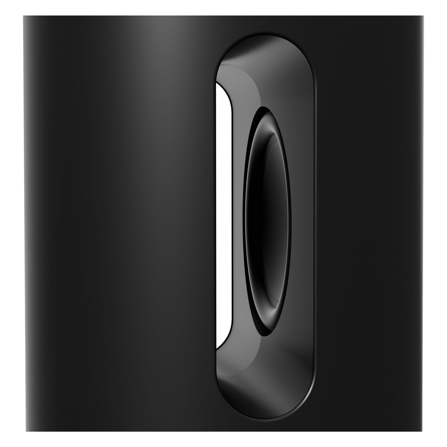 Product image of a Sonos Sub Mini Wireless Subwoofer in Black.