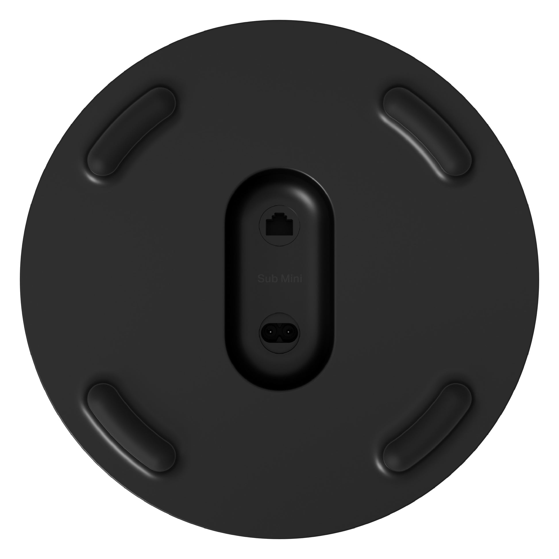 Product image of a Sonos Sub Mini Wireless Subwoofer in Black.