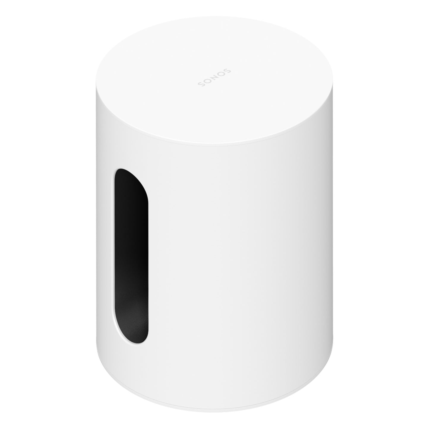 Product image of a Sonos Sub Mini Wireless Subwoofer in White.