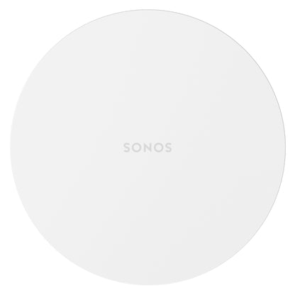 Product image of a Sonos Sub Mini Wireless Subwoofer in White.