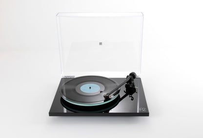 Product image for a Rega Planar 2 turntable in Gloss Black finish