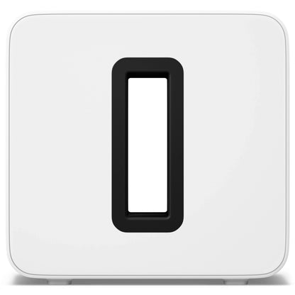 Product image of a Sonos Sub gen 4 in White.