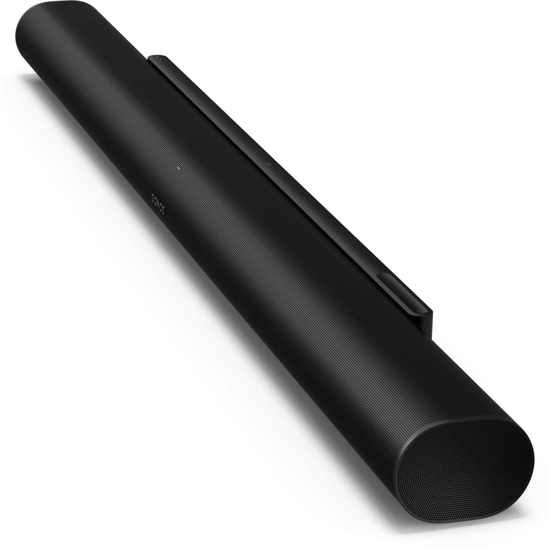 Product image for a Sonos Arc Ultra soundbar in black.