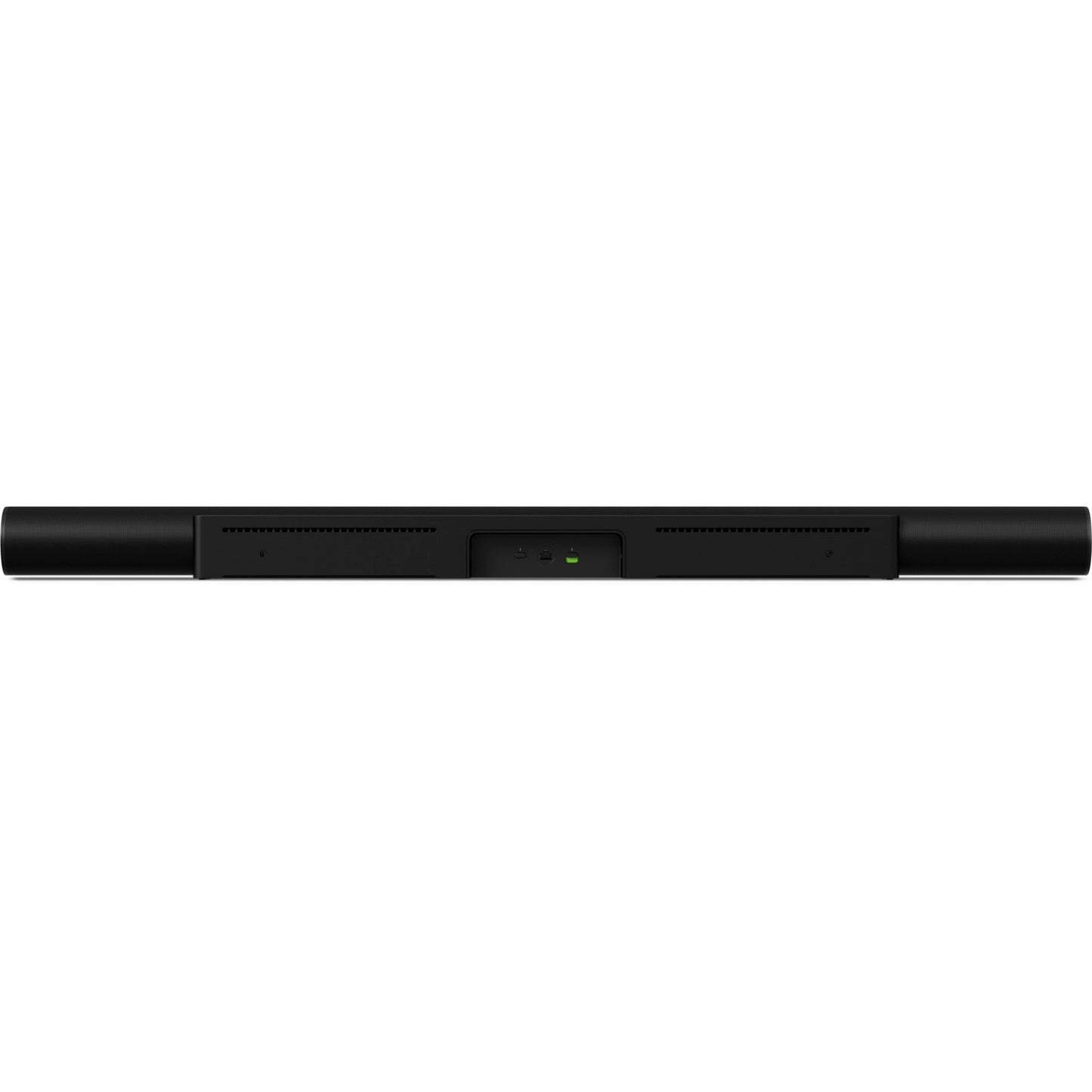 Product image for the rear of a Sonos Arc Ultra soundbar in black.