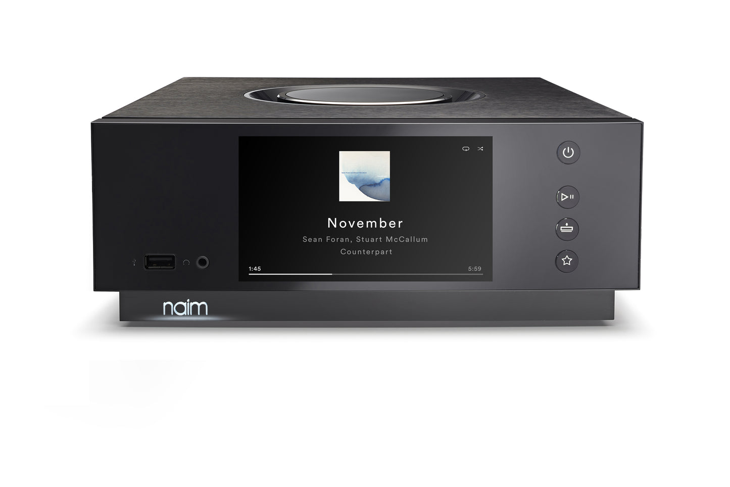 Product image of a Naim Uniti Atom Streaming Amplifier.