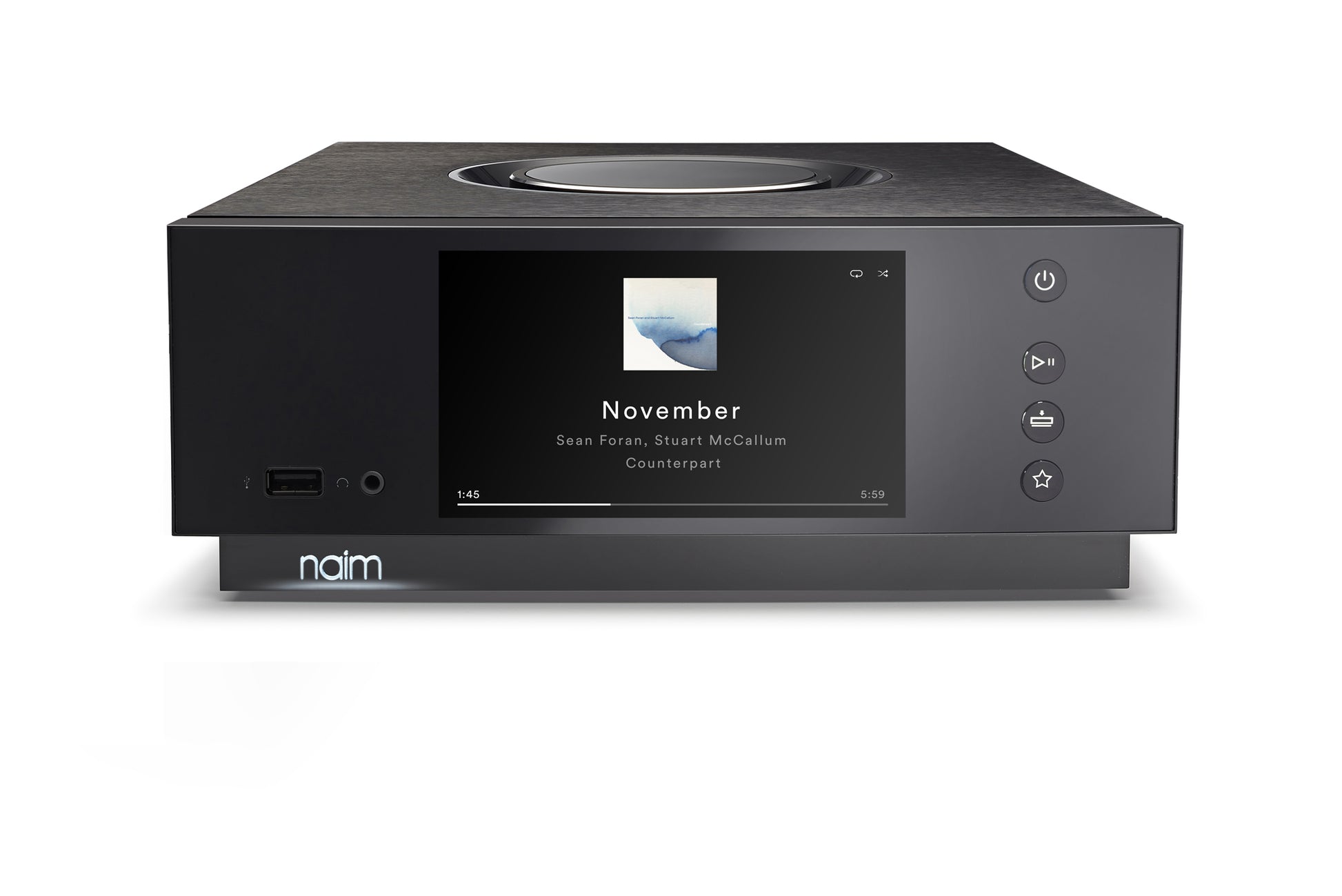 Product image of a Naim Uniti Atom Streaming Amplifier.