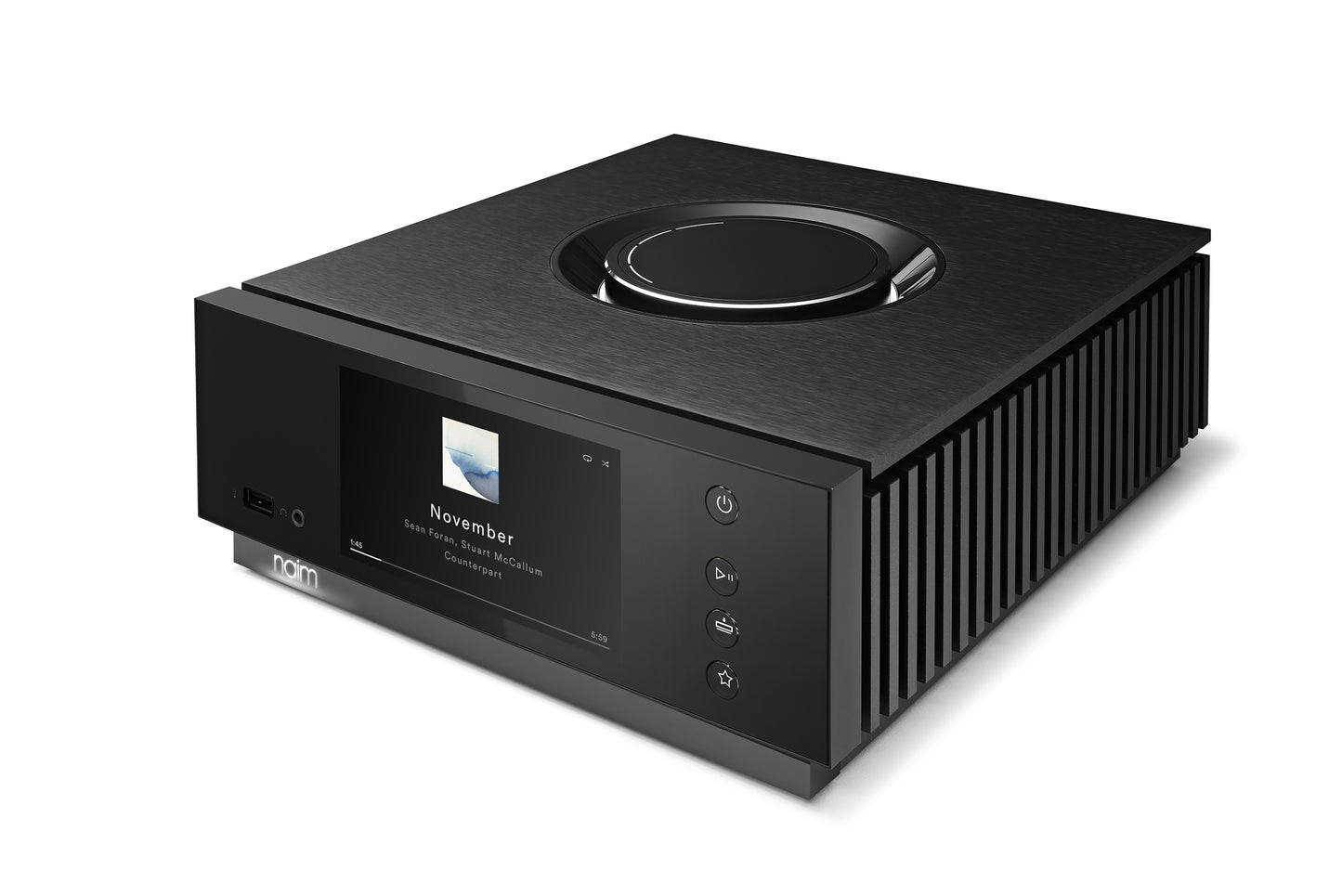 Product image of a Naim Uniti Atom Streaming Amplifier.
