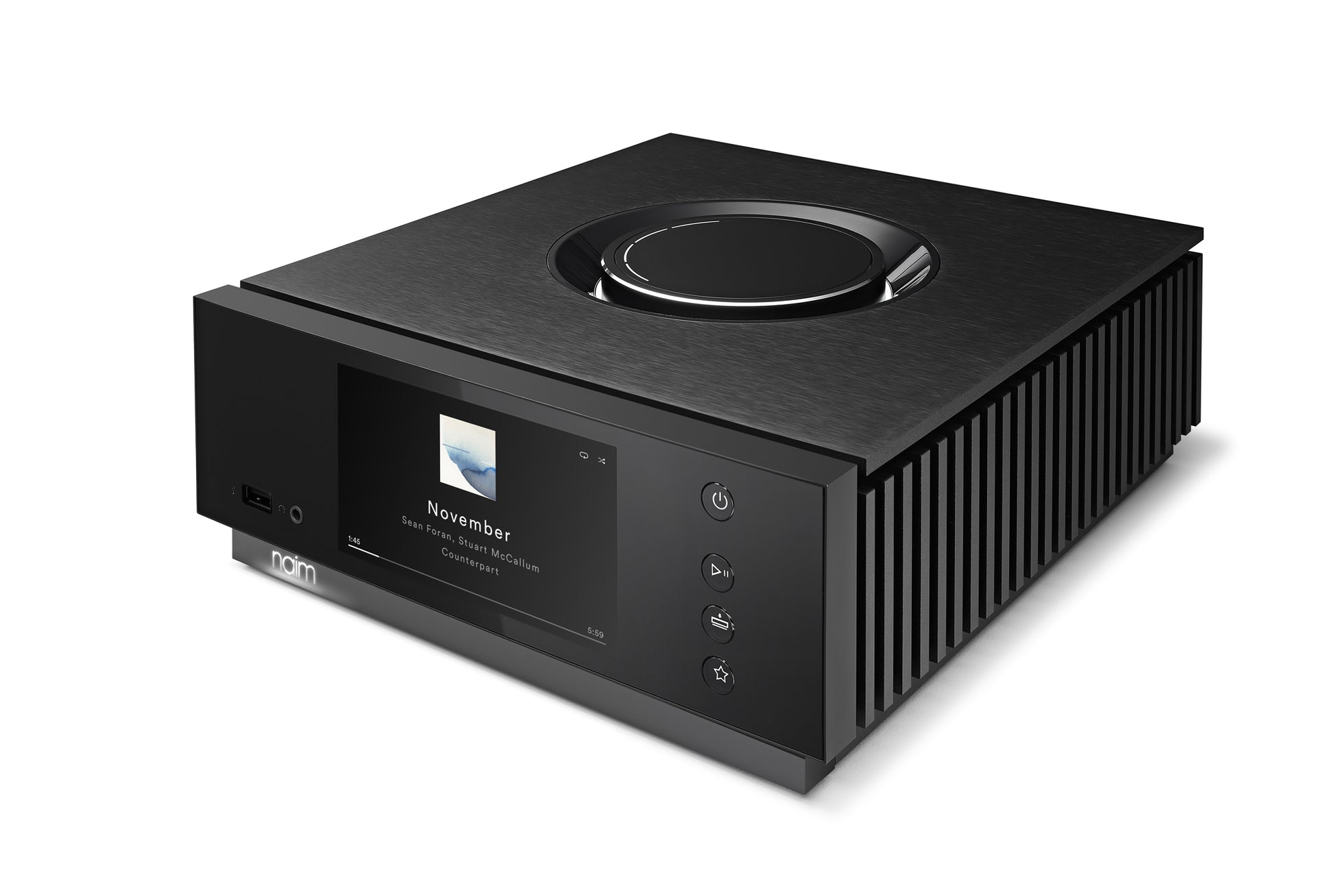 Product image of a Naim Uniti Atom Streaming Amplifier.