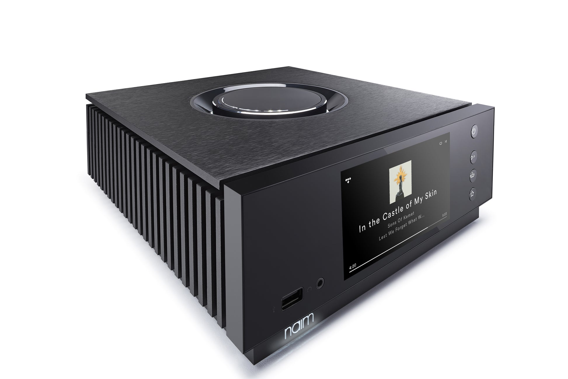 Product image of a Naim Uniti Atom Streaming Amplifier.