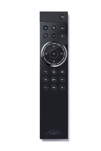 Product image of a remote for a Naim Uniti Atom.
